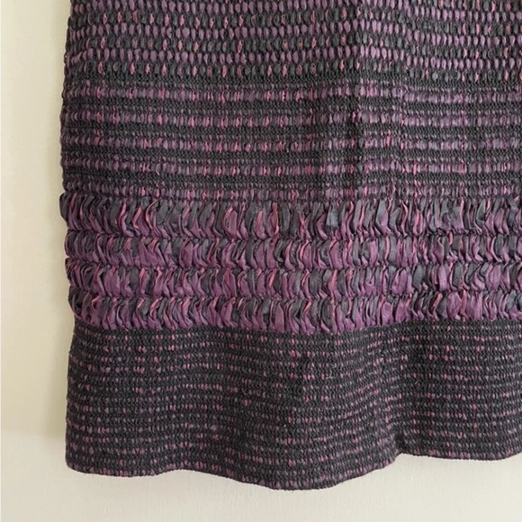 NWT St John Collection Mulberry Knit Dress Size 6 - Picture 4 of 7